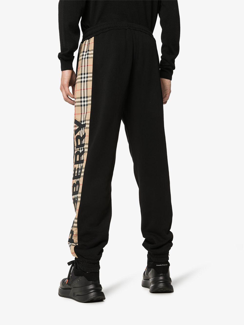 check sweatpants