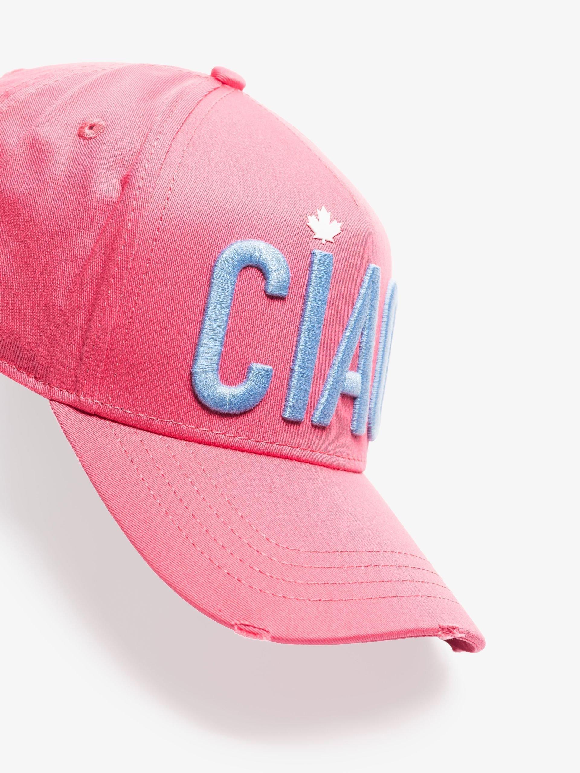 DSquared² Ciao Baseball Cap in Pink for Men | Lyst