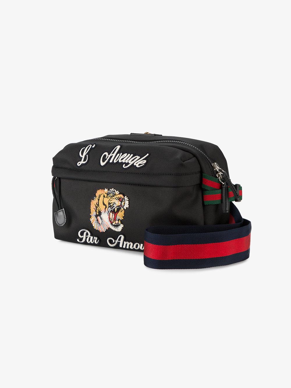gucci belt bag tiger