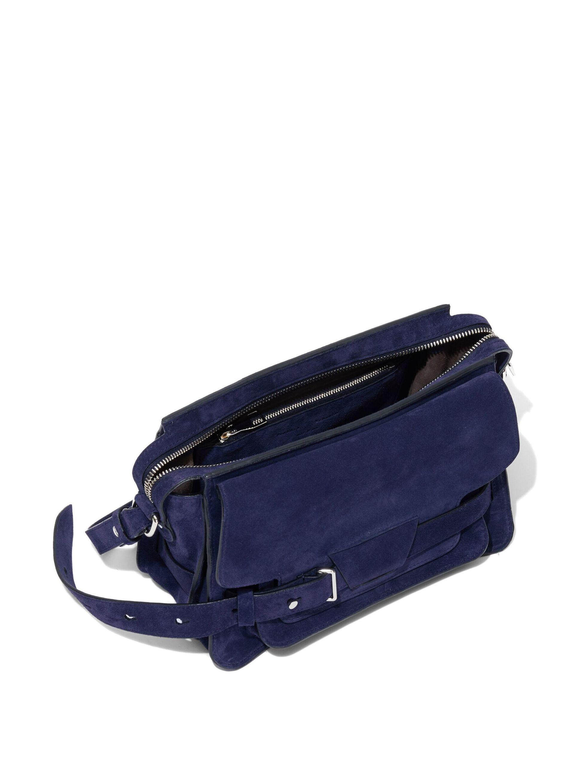 Beacon Suede Cross Body Bag