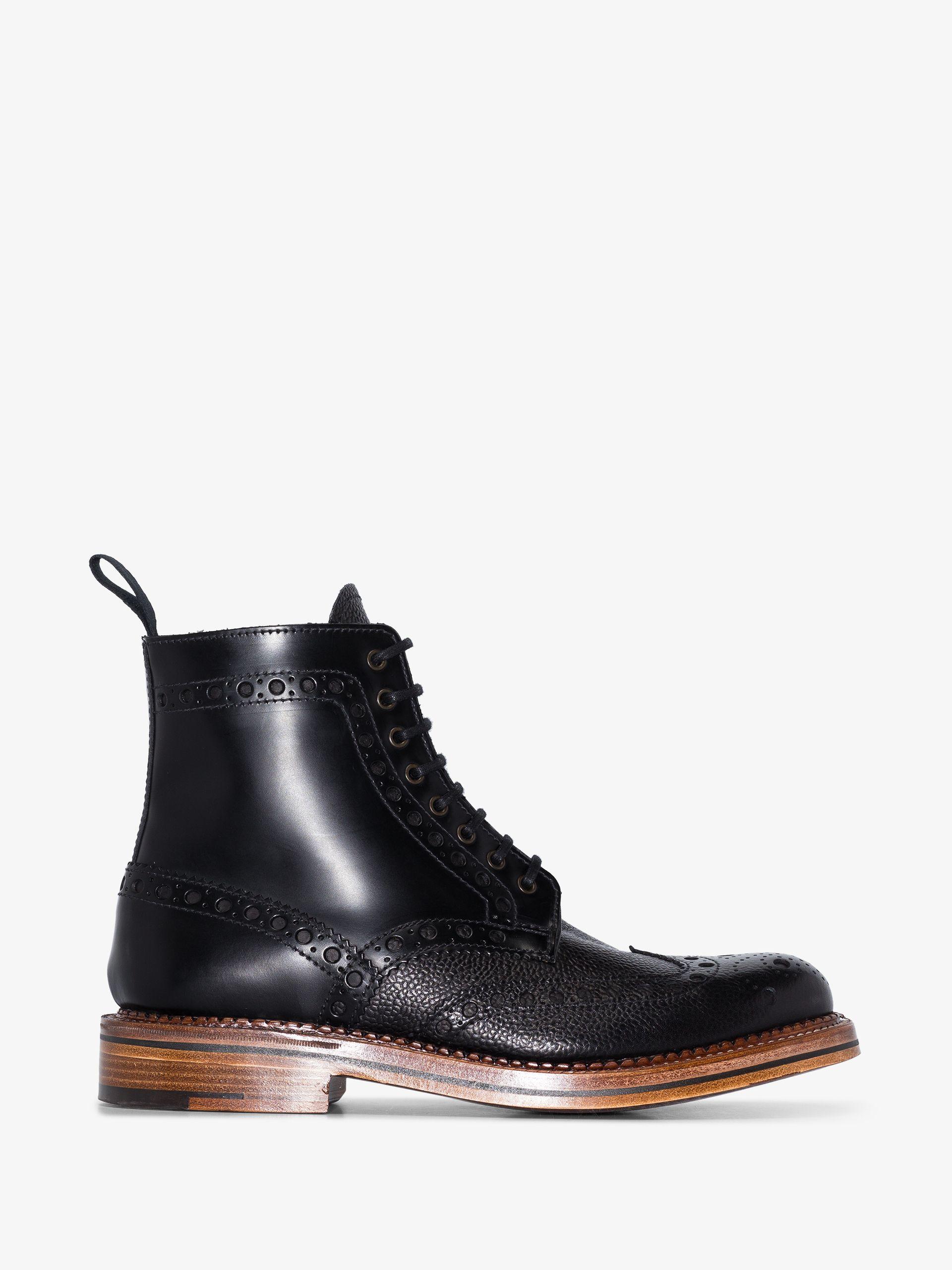 Grenson X Labrum London Ya-alimamy Naimbana Boots in Black for Men