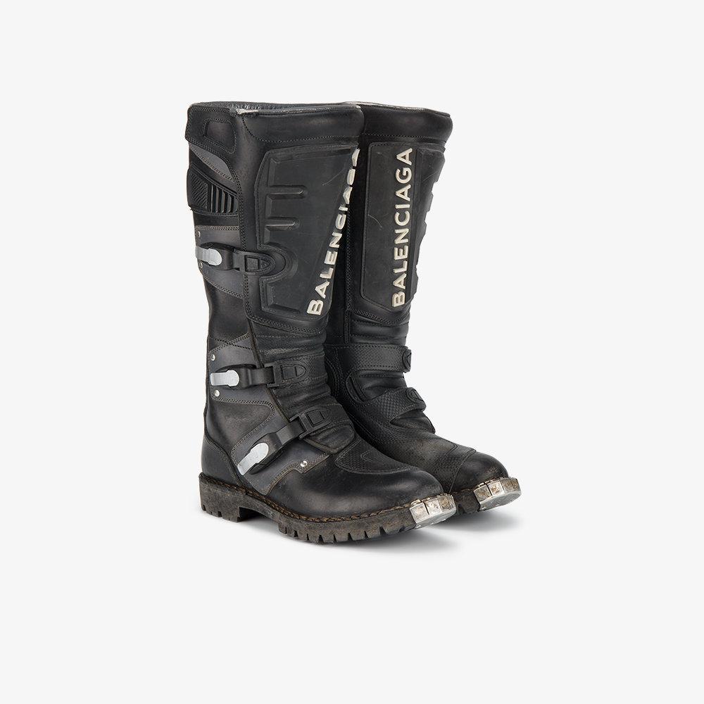 Metal Toe Boots in Black | Lyst
