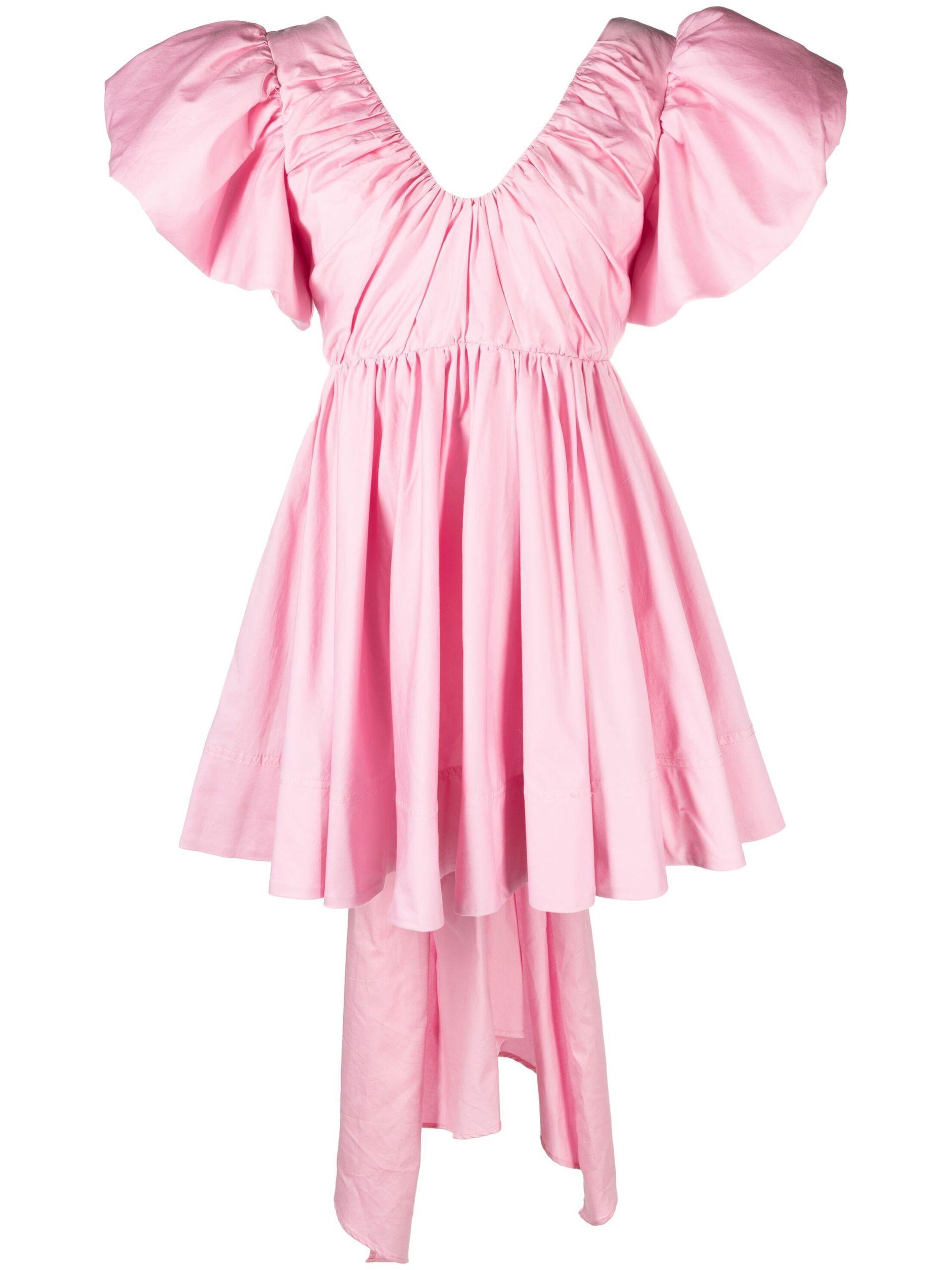 Aje Gretta Flared Mini Dress In Pink Lyst