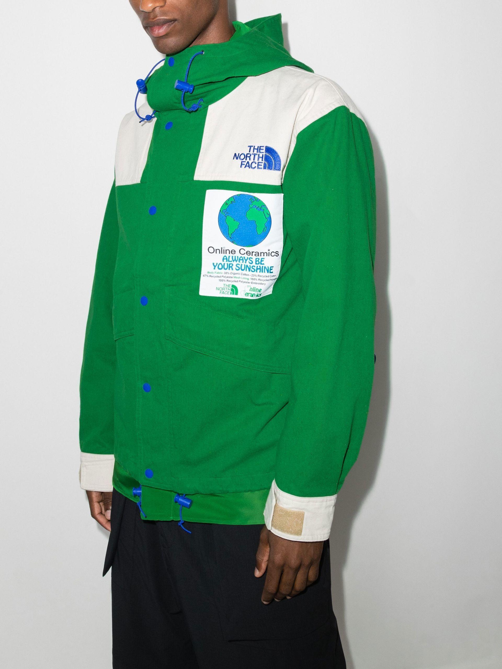 The North Face X Online Ceramics '86 Mountain Jacket in Green for Men | Lyst