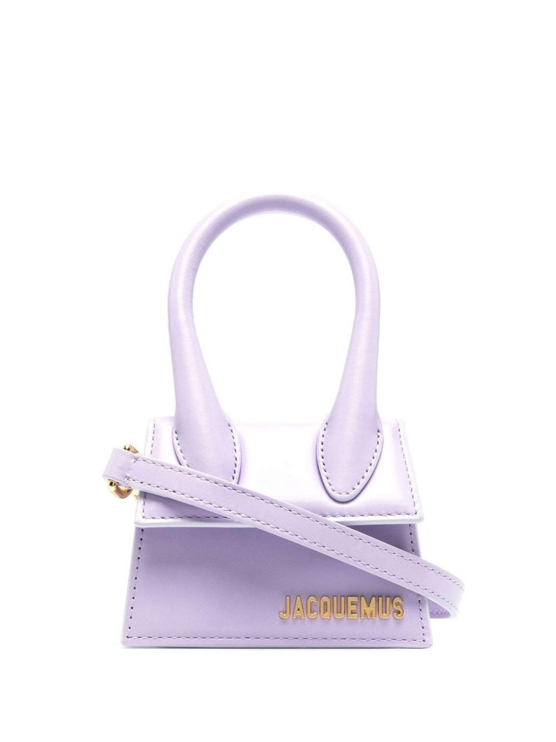 Jacquemus Purple Le Chiquito Leather Mini Bag | Lyst