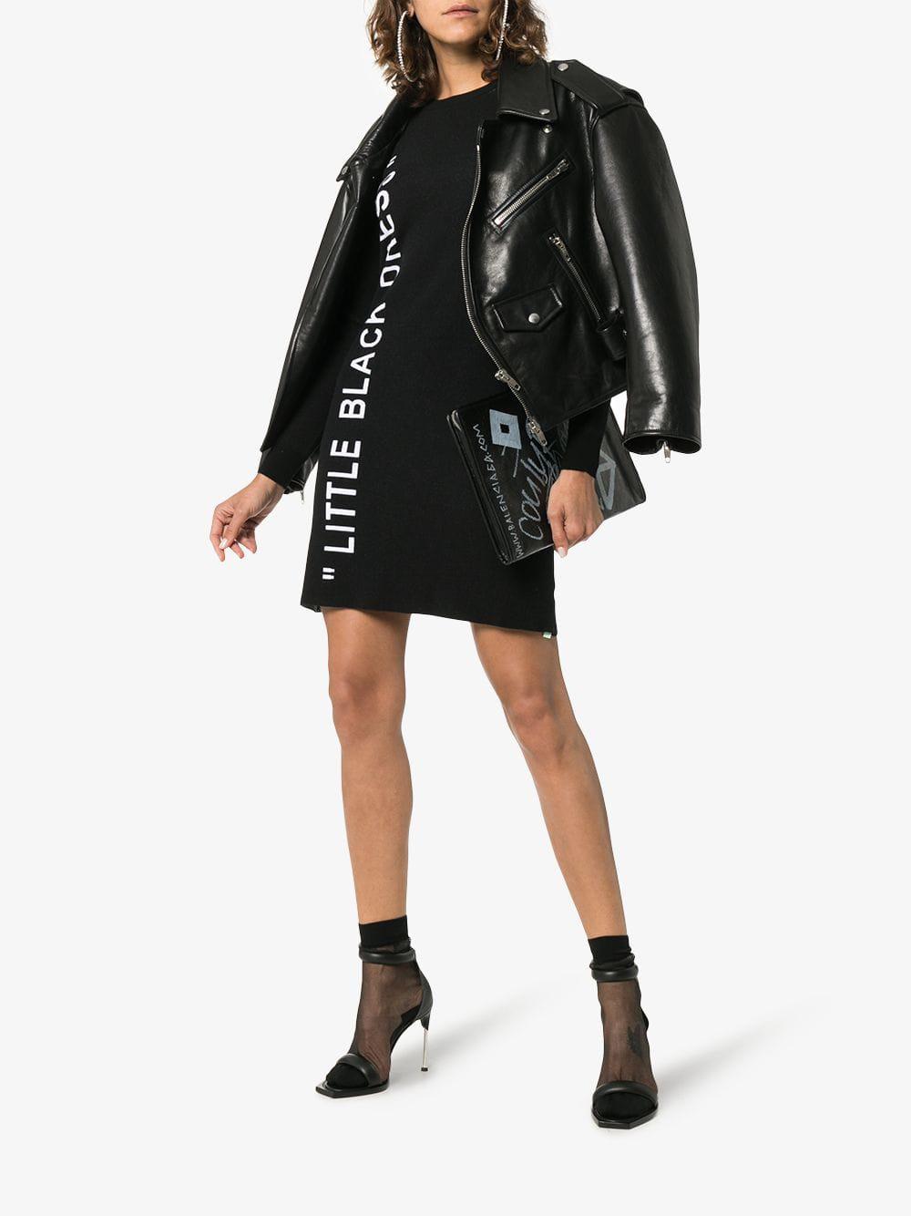 Off White c o Virgil Abloh Little Black Dress Lyst