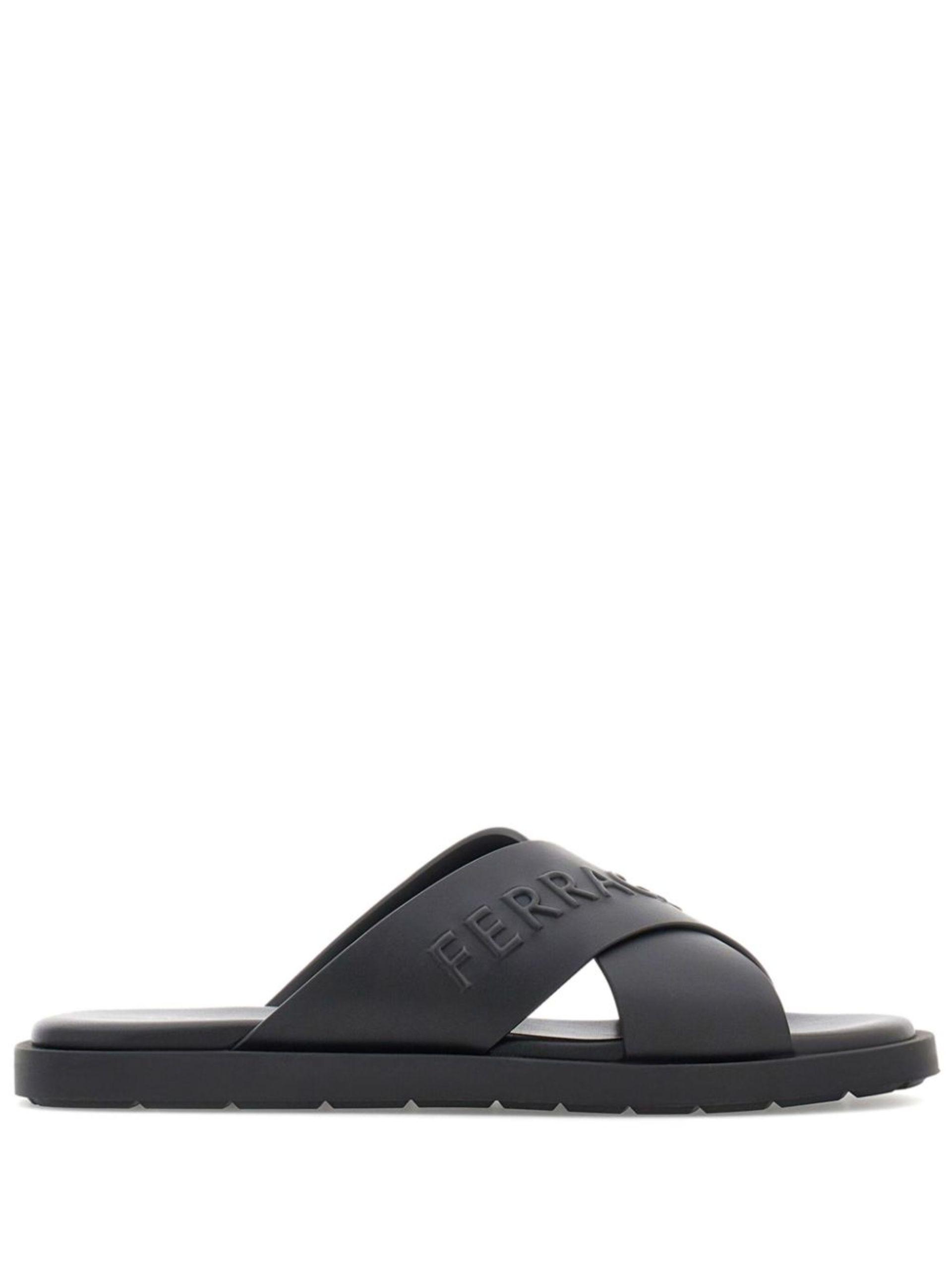 saks ferragamo slides