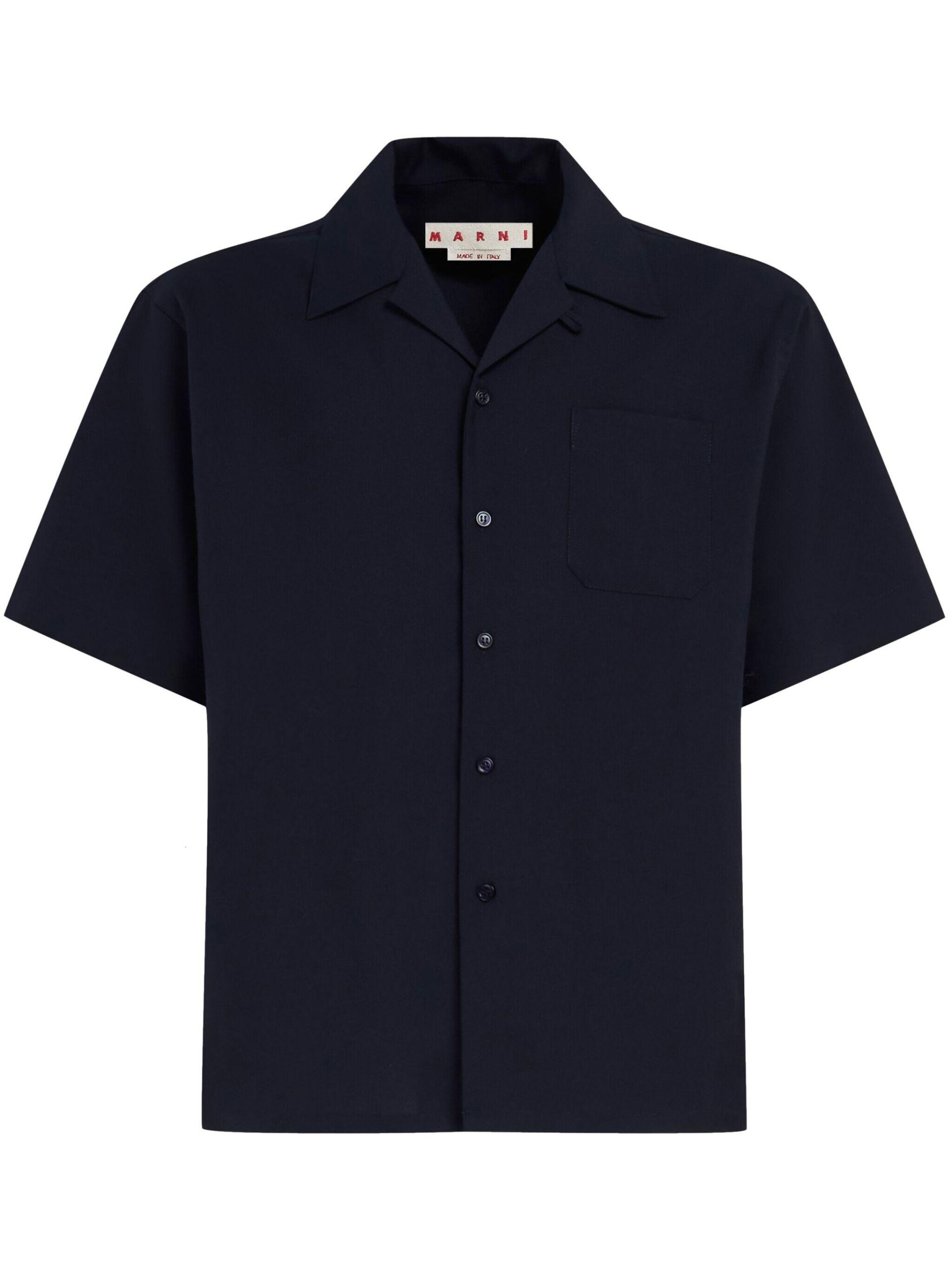 Marni Tropical virgin wool shirt - Green