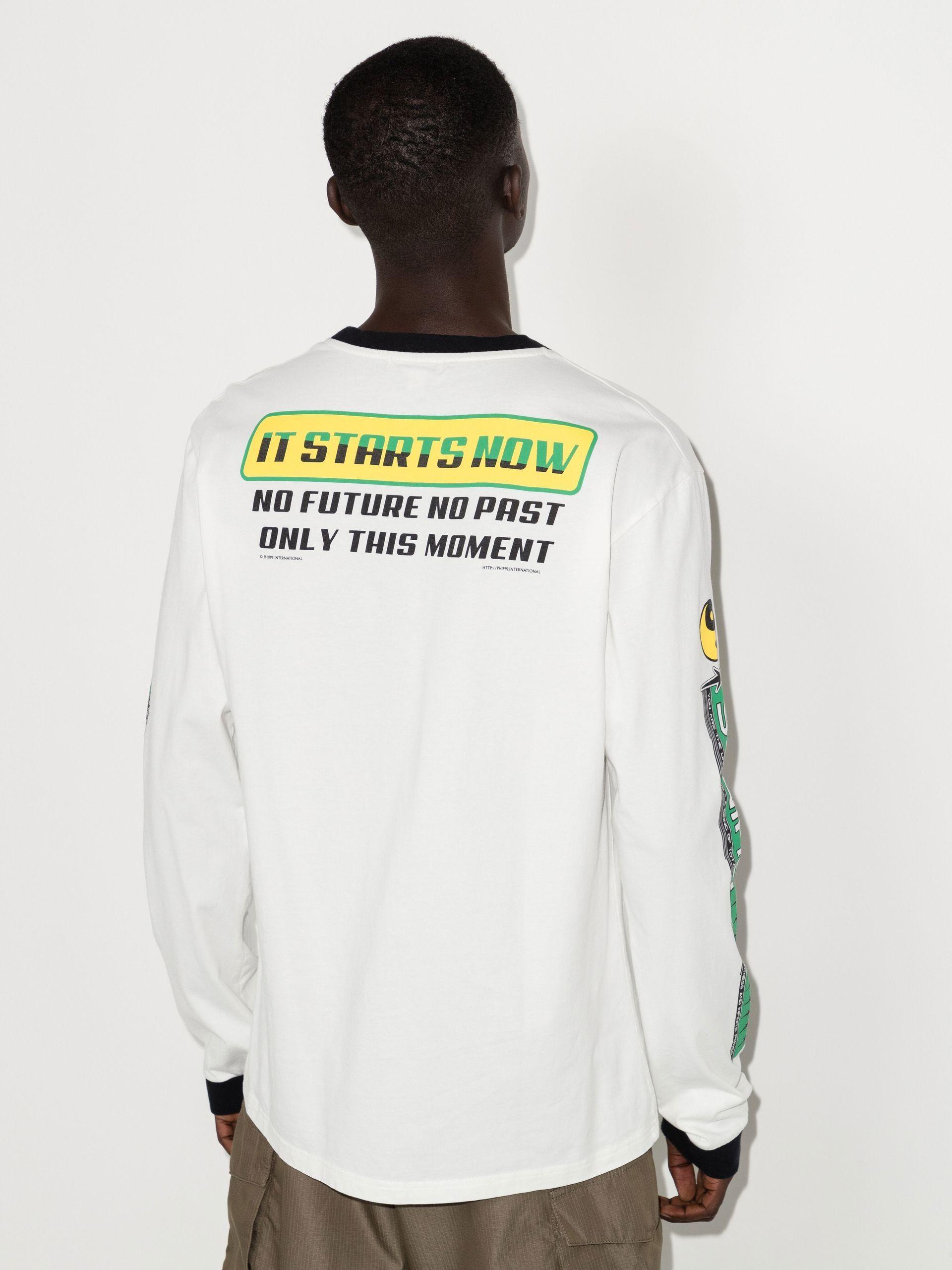 Phipps White Motocross Print Long Sleeve T-shirt for Men | Lyst