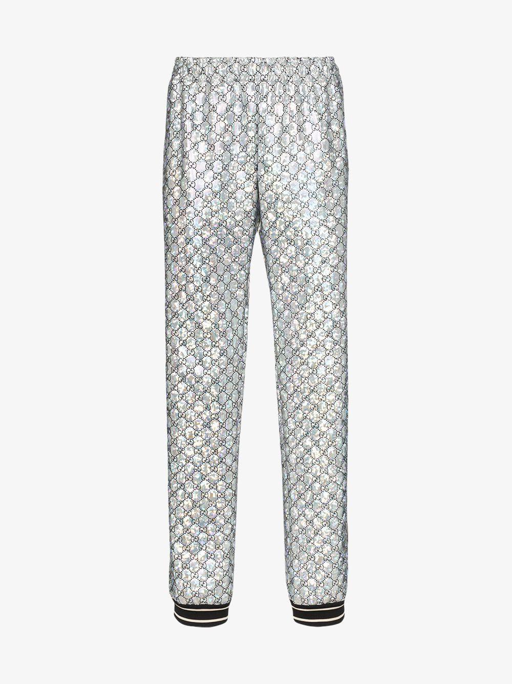 gucci gg canvas jogging pant