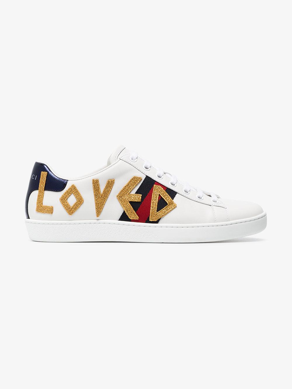 gucci ace loved sneakers