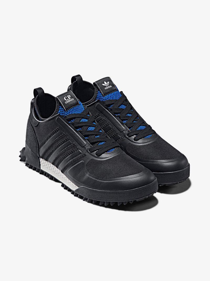 personality Update Center adidas X Cp Company Black And Blue Marathon Sneakers for Men | Lyst UK