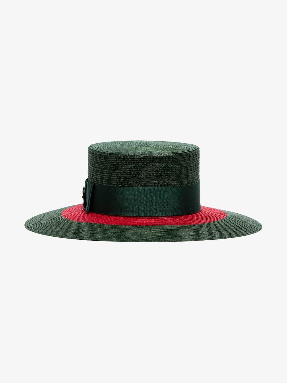 green gucci cap