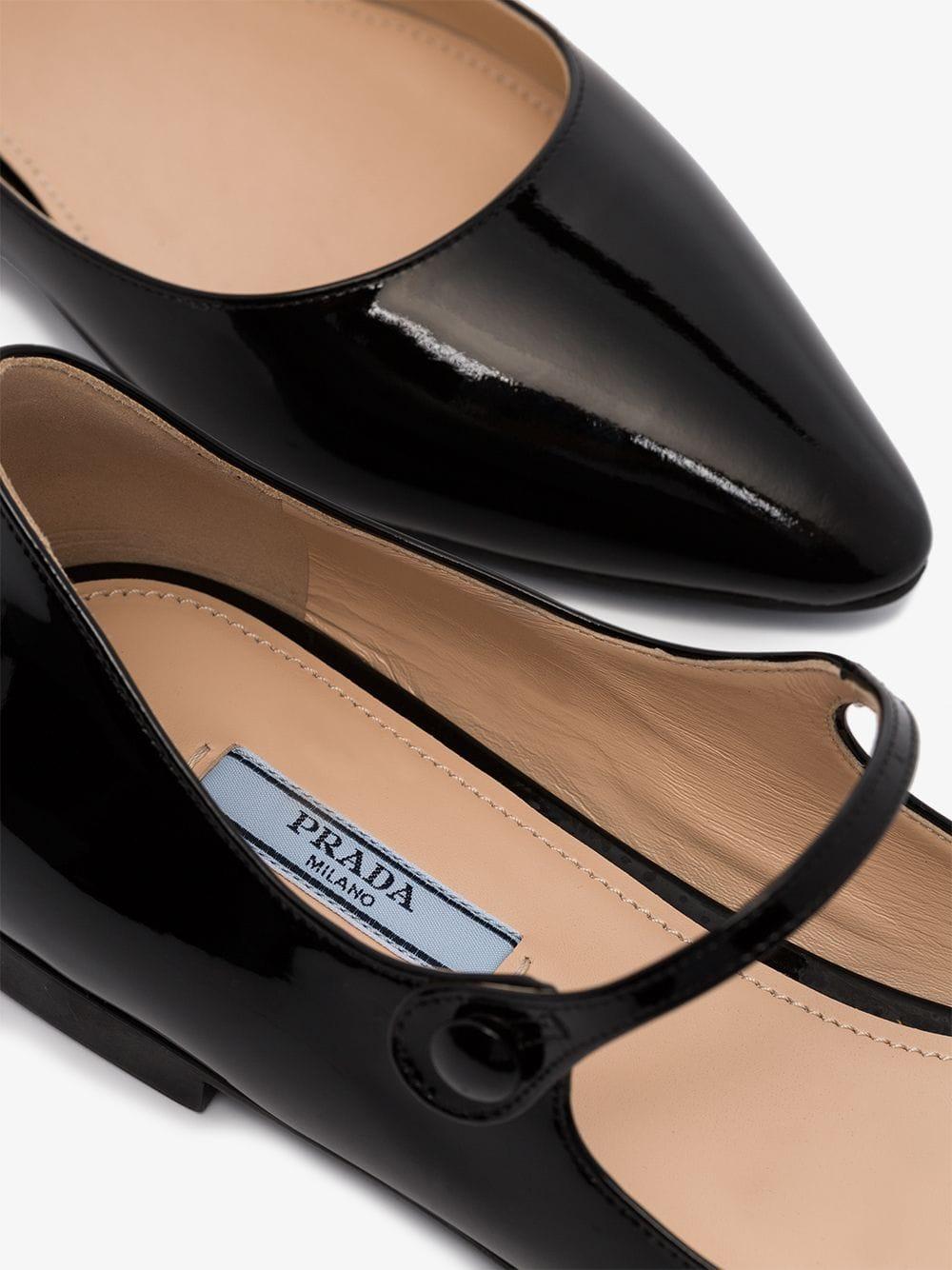 prada mary jane ballet flat
