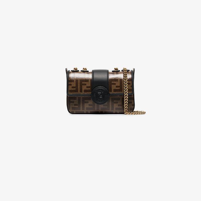 Fendi mini logo sales print double f