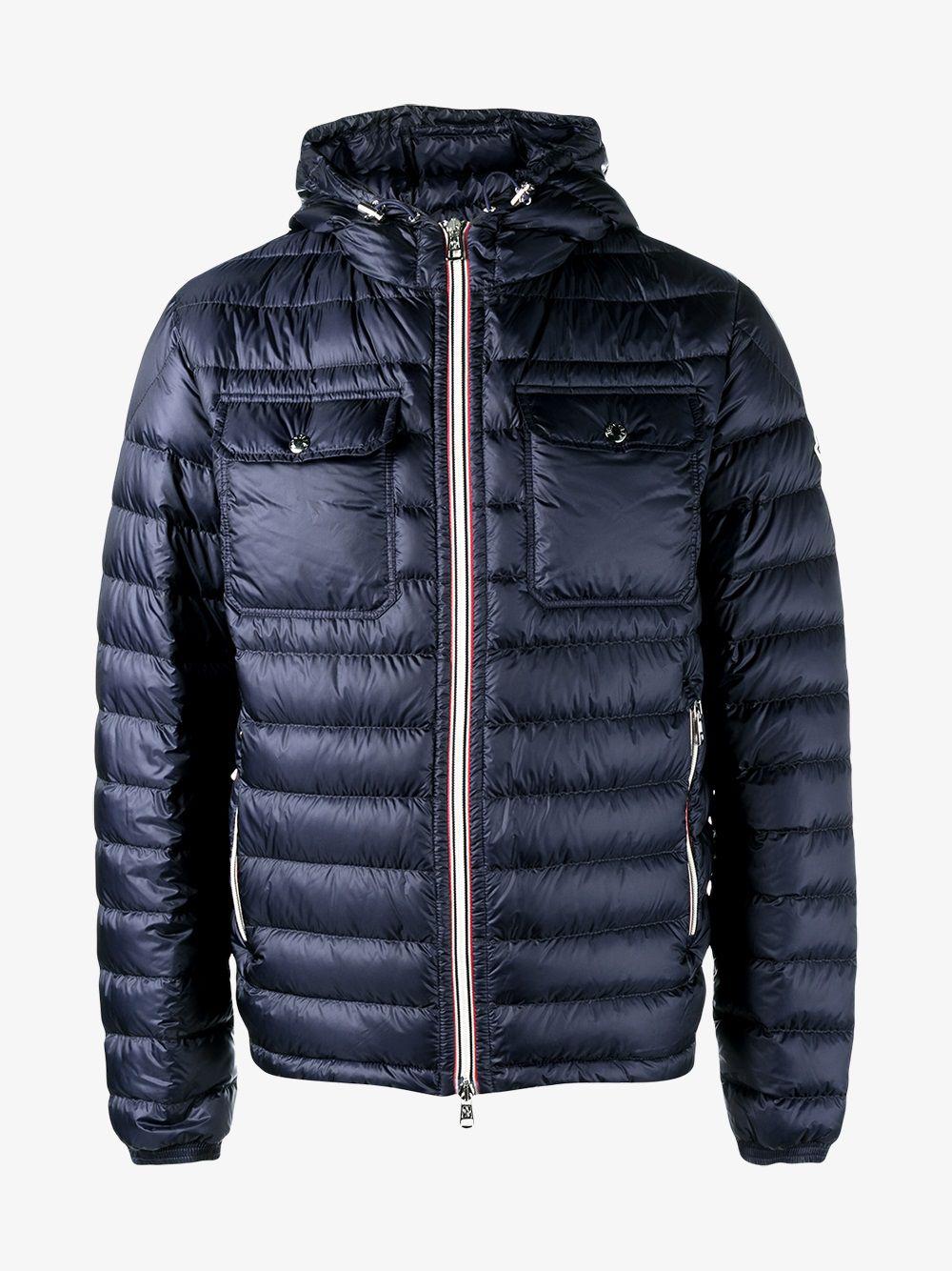 moncler puffer coat blue