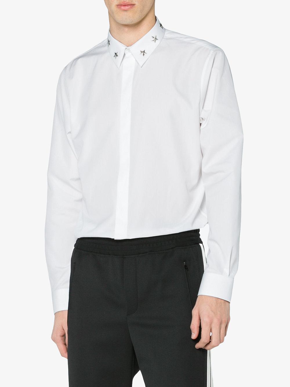 givenchy studded shirt