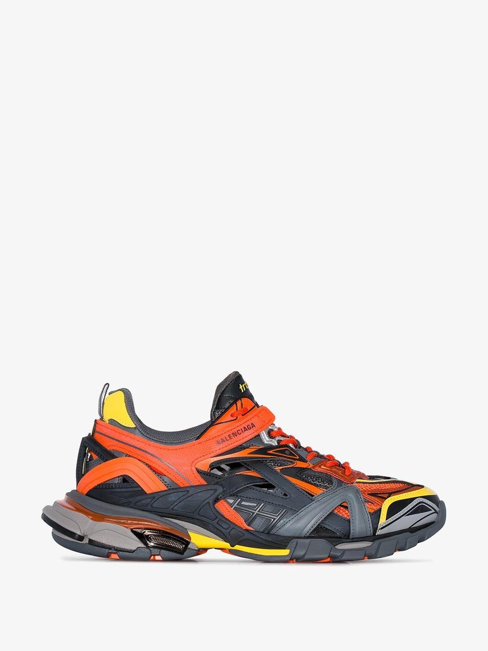 Balenciaga Orange Track.2 Open Sneakers for Men | Lyst