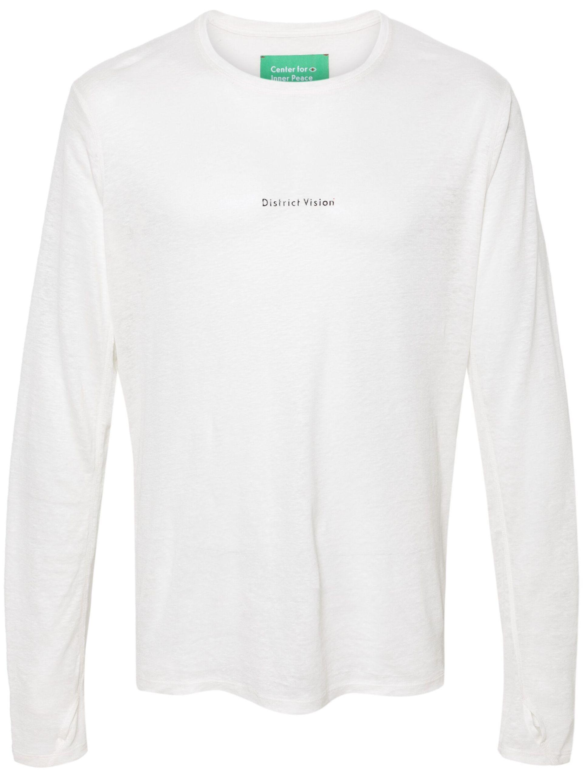District Vision Lightweight Short Sleeve Tee in White