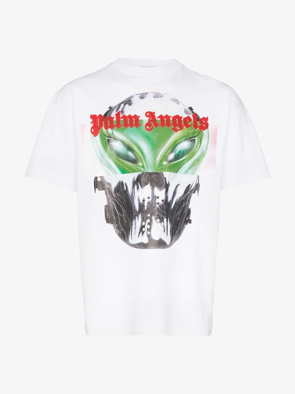 Palm Angels Alien Print T-shirt for Men 