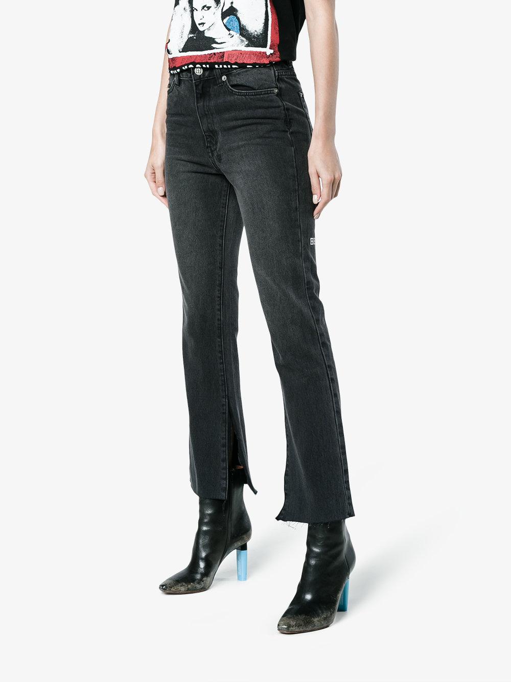 Ksubi Denim Skinny Kick Flare Slim Fit 