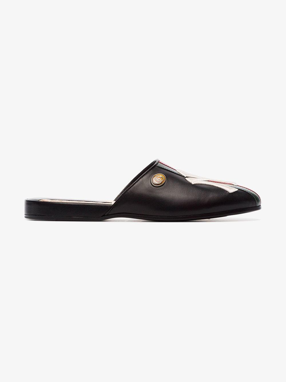 gucci leather slipper