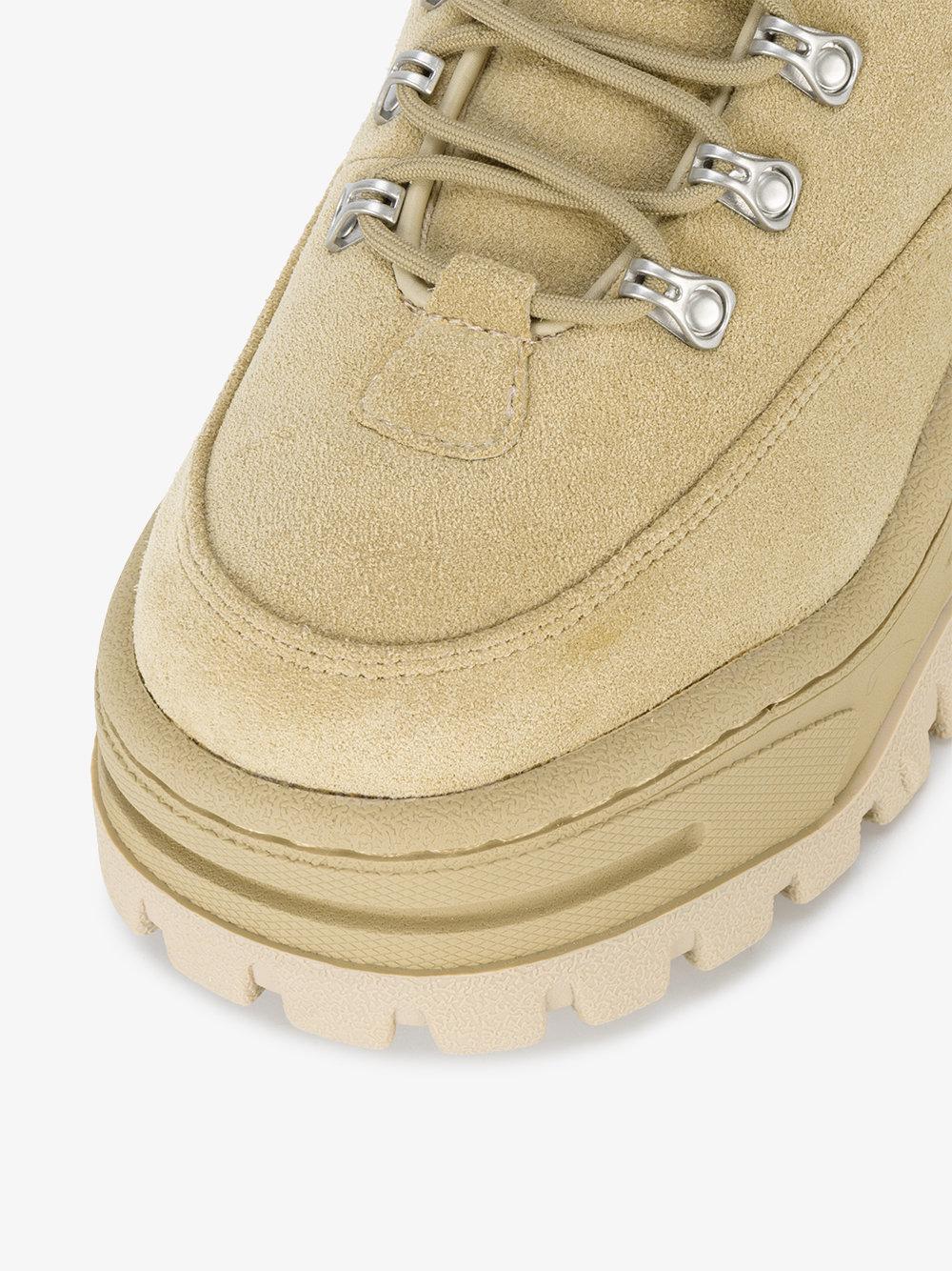 Eytys Angel Suede Heavy Duty Trail Shoes in Natural Lyst