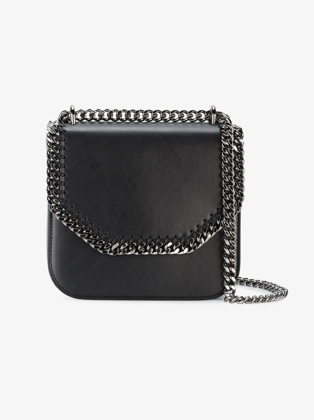 Stella McCartney Leather Medium Falabella Box Shoulder Bag in 