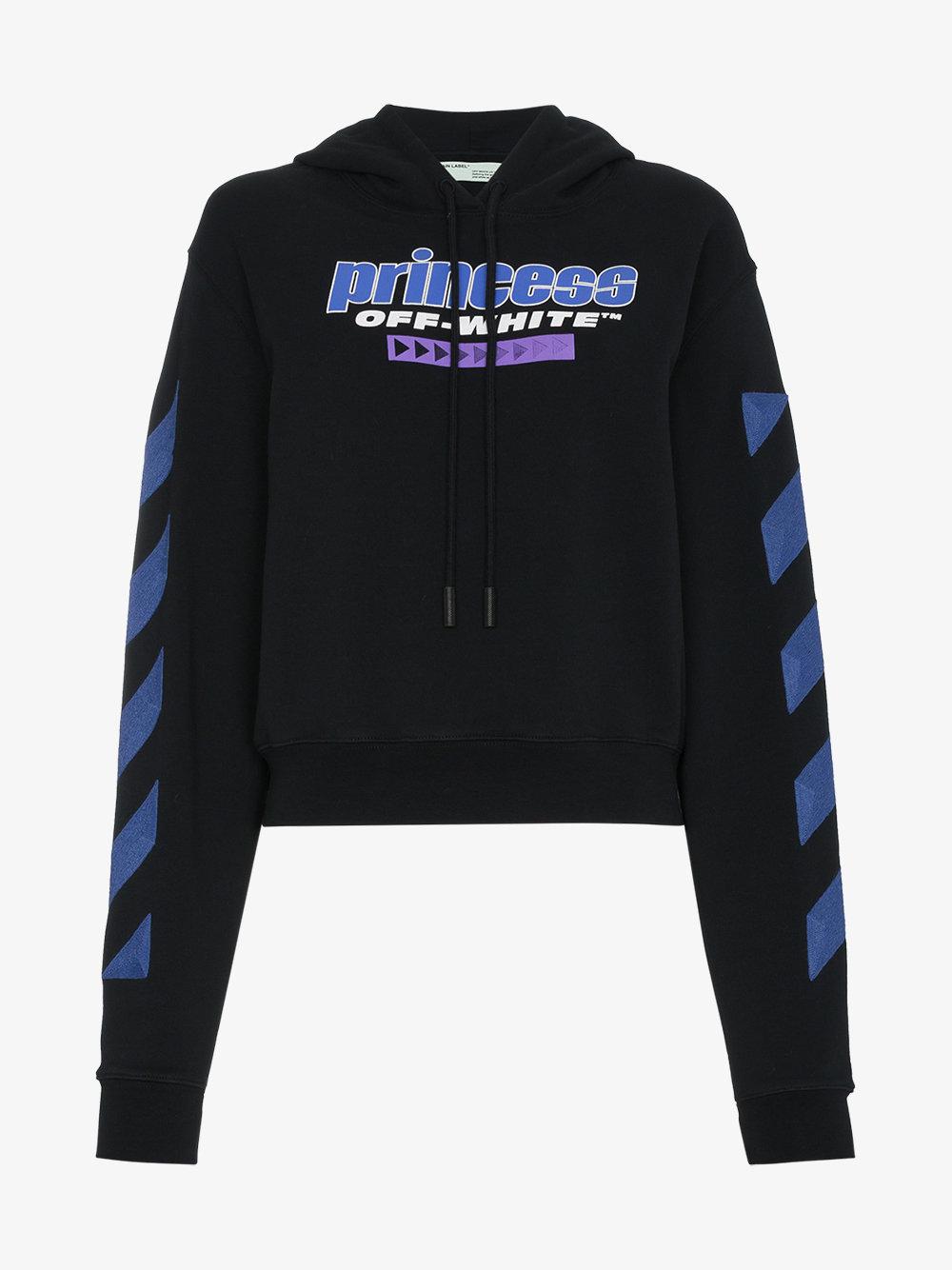 princess off white hoodie