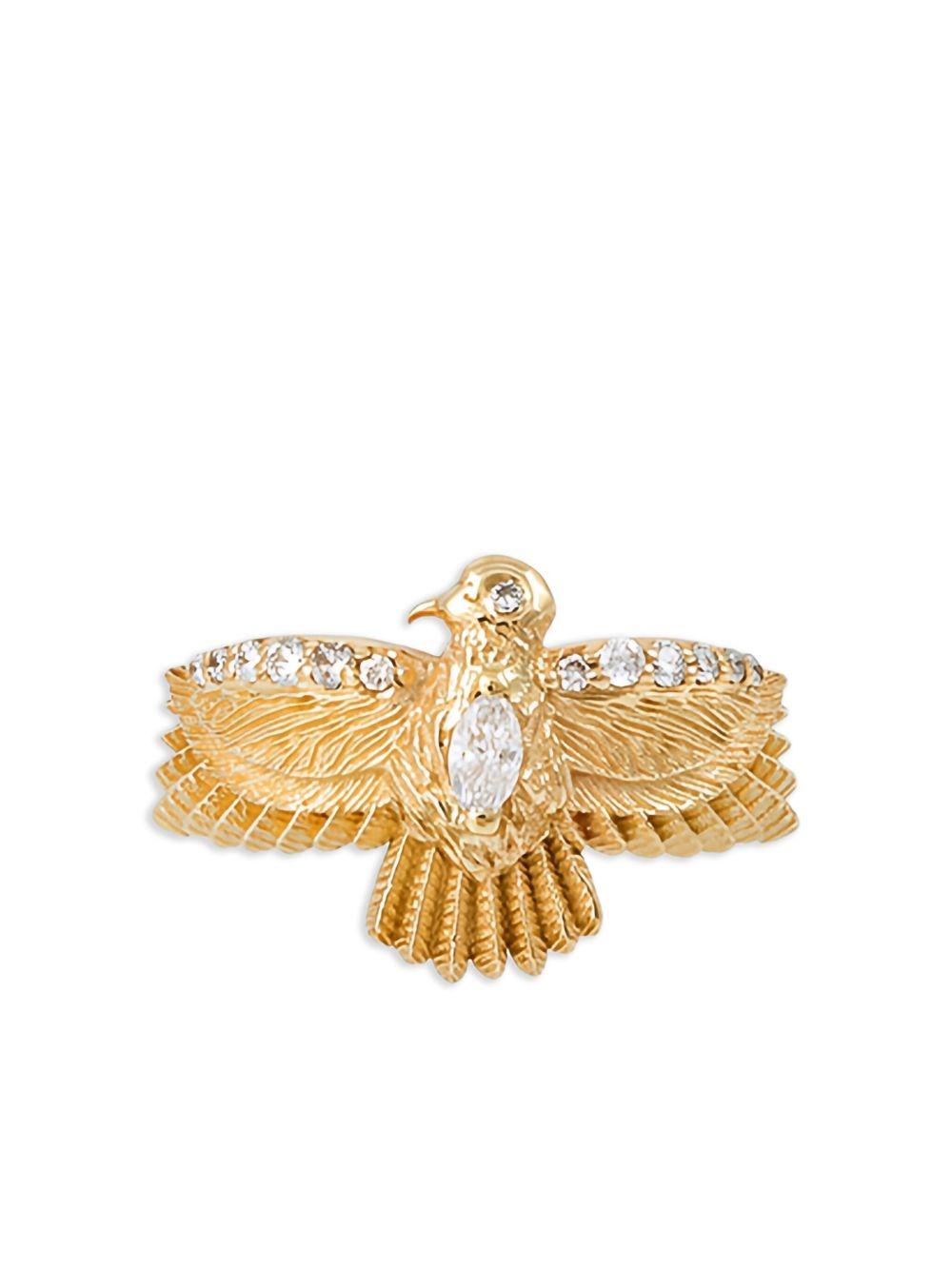 JACQUIE AICHE/ジャッキー アイチェ14K C LAW RING JACQUIE AICHE/ジャッキー アイチェ14K C LAW RING