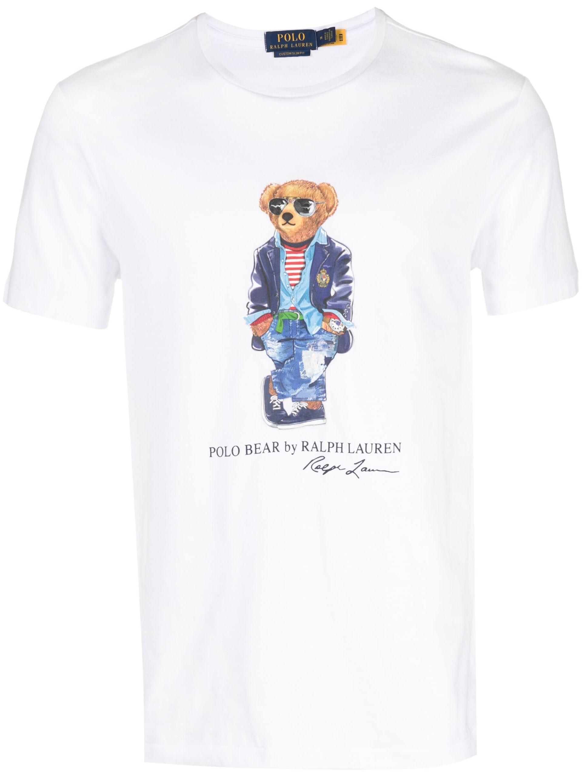Ralph lauren men's cheap bear t shirt