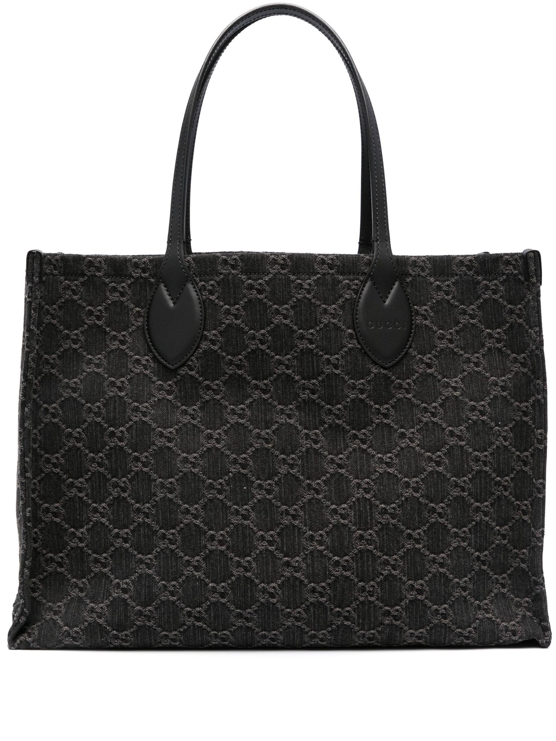 Gucci gg hotsell supreme tote black