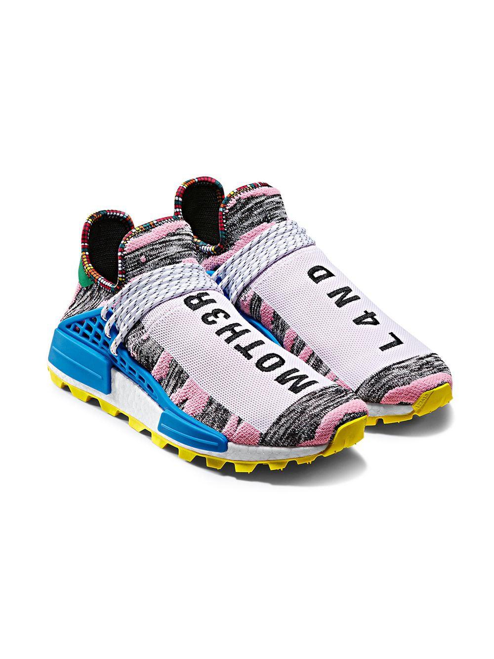 adidas Originals Rubber X Pharrell Williams Solarhu Nmd 'motherland'  Sneakers in Red for Men | Lyst
