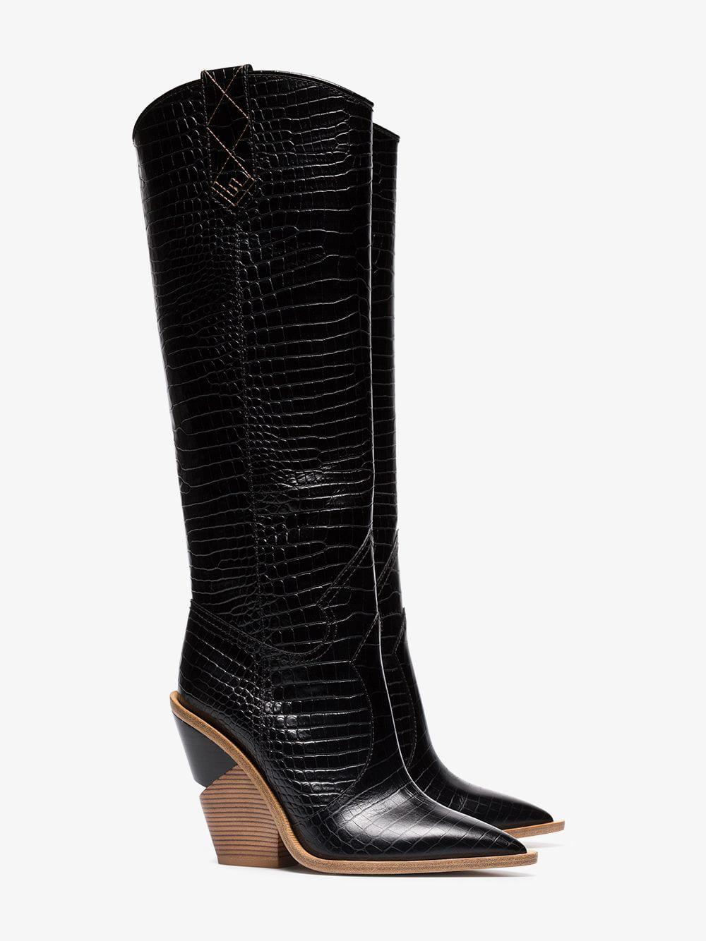 fendi western boots