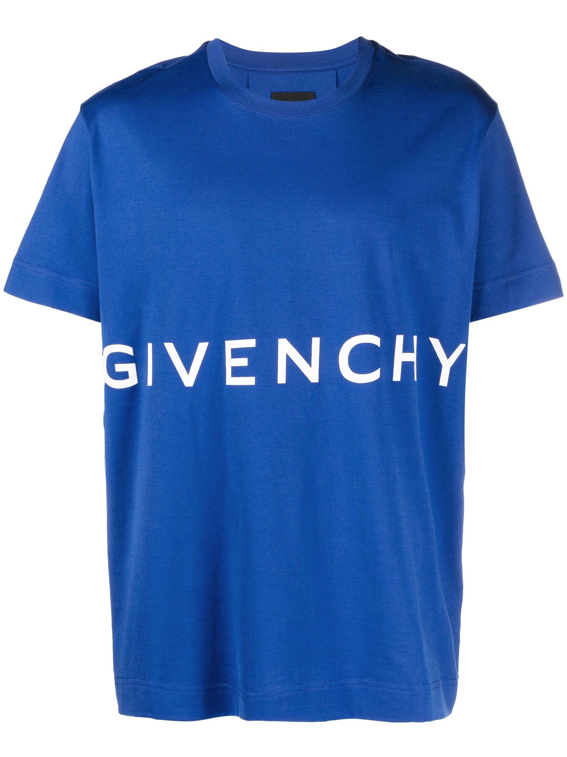 Givenchy t shirt blue Clearance