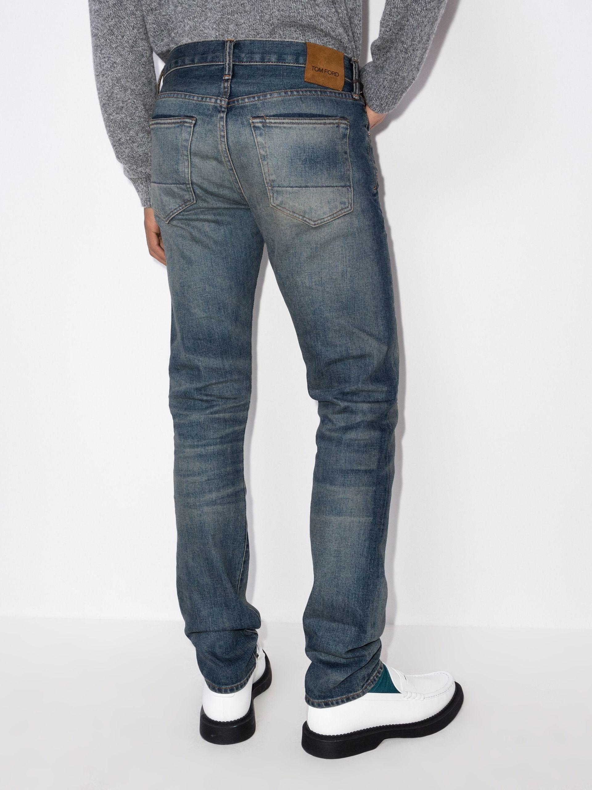 Tom Ford Denim Straight Leg Jeans in 