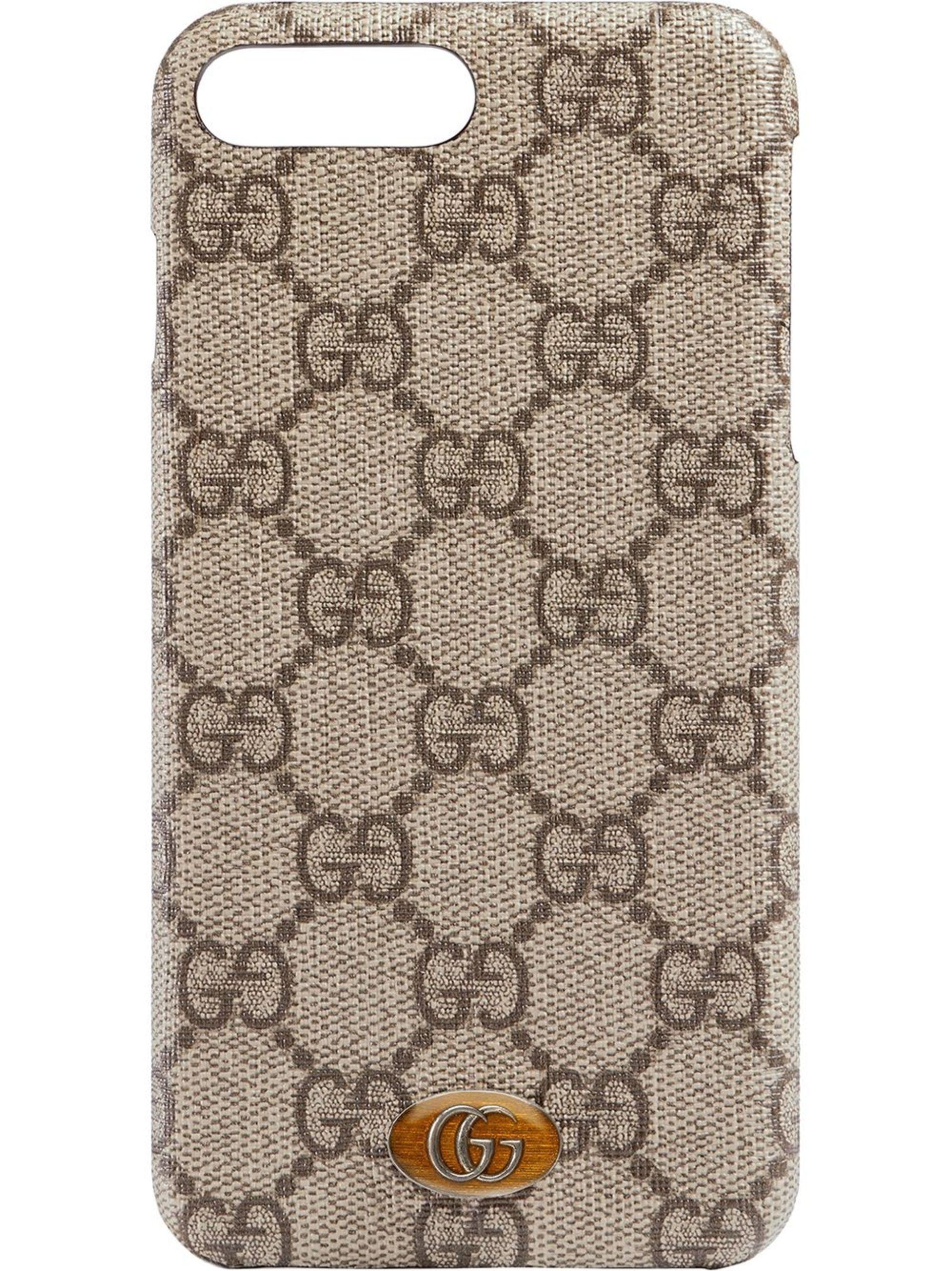 Gucci Women's Brown Ophidia Iphone 8 Plus Case