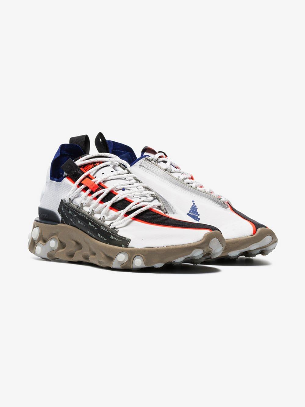 nike x ispa react sneakers