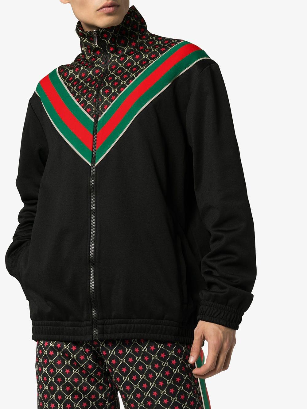 Gucci Synthetic Ao Star Track Jacket in Black Brown (Black) for Men - Lyst