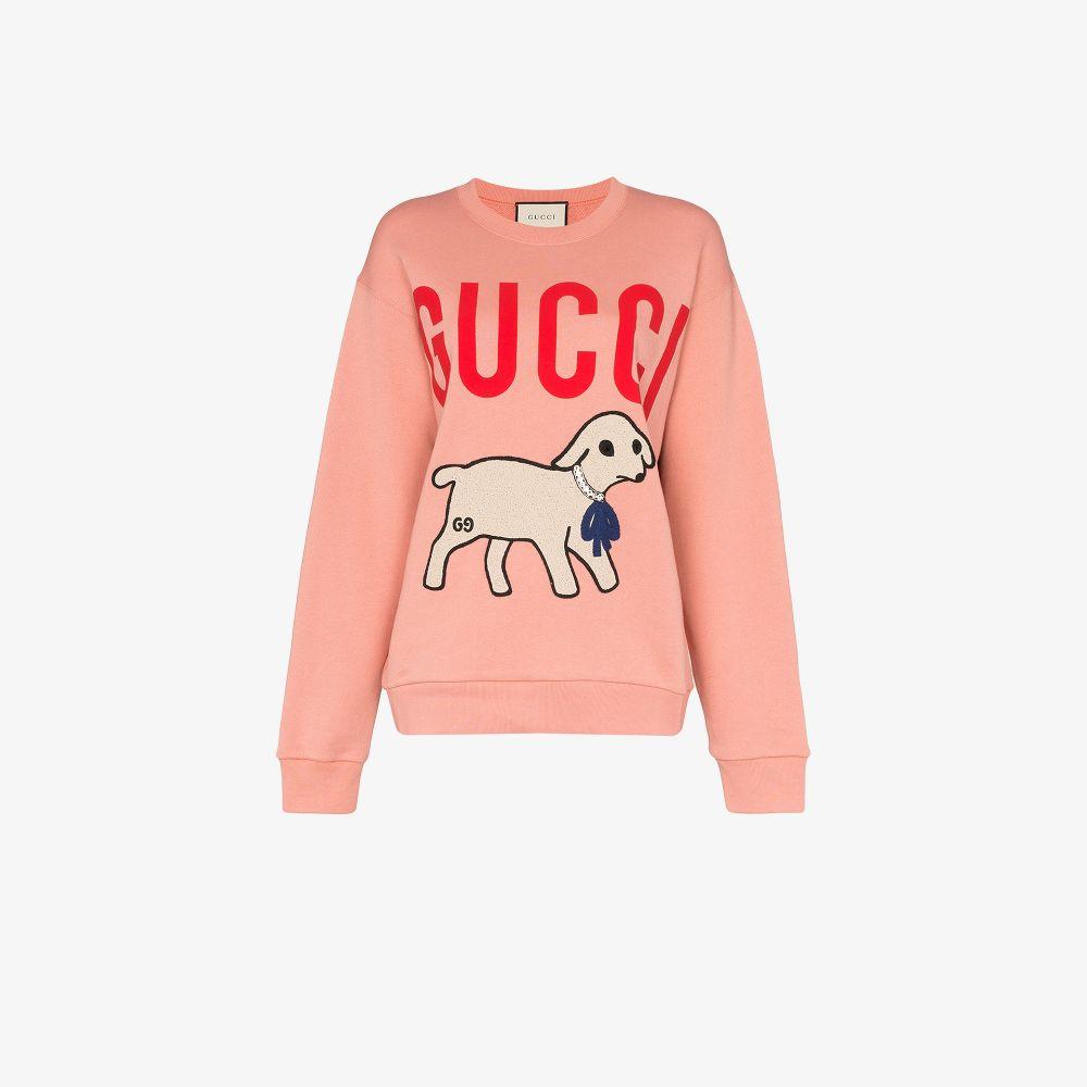 Gucci Oversized Print Pink | Lyst