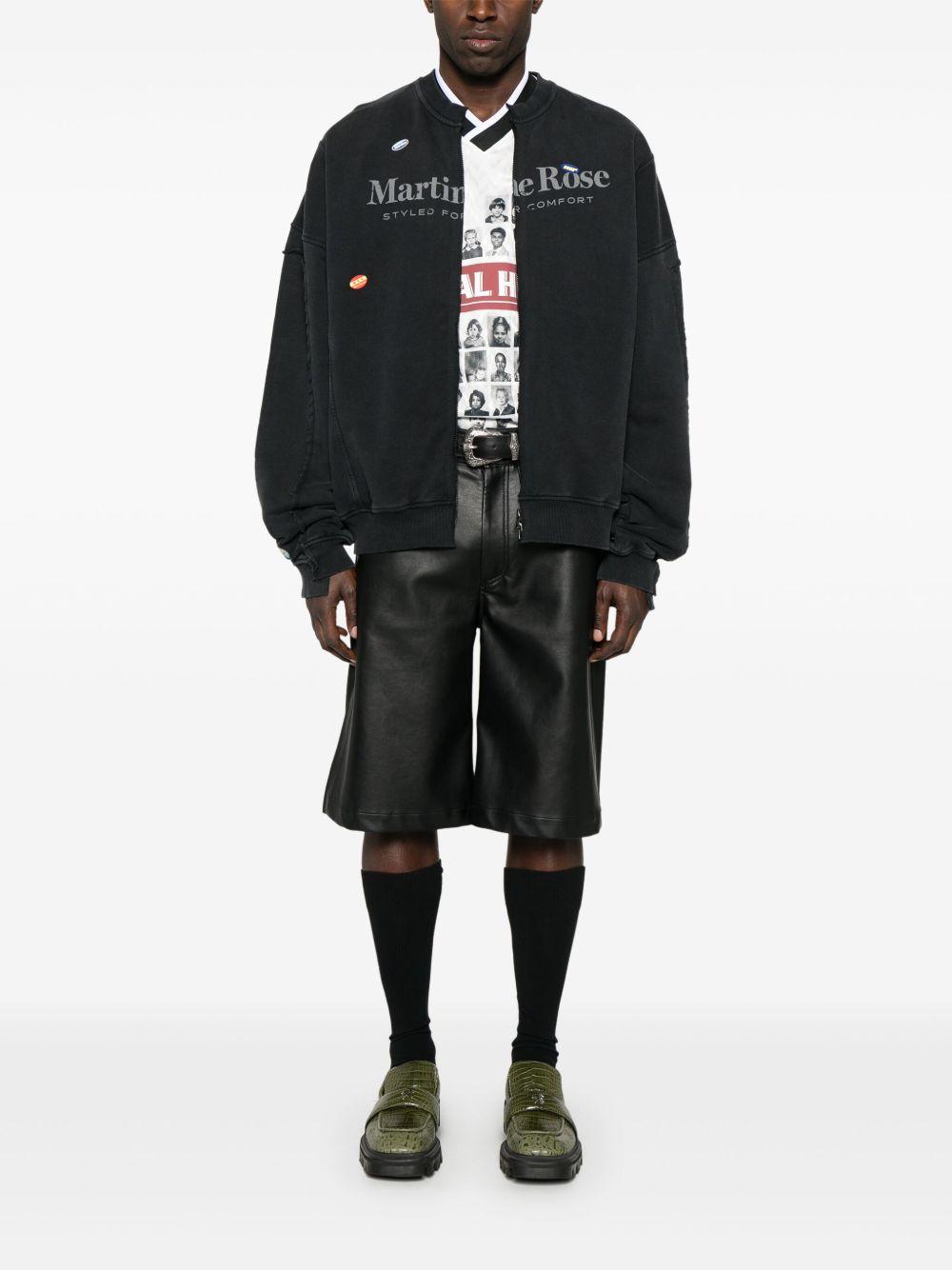 Martine Rose ZIP UP CREW ジップアップ スウェット MARTINE ROSE(マーティンローズ)｜ZIP UP CREW(ジップアップ