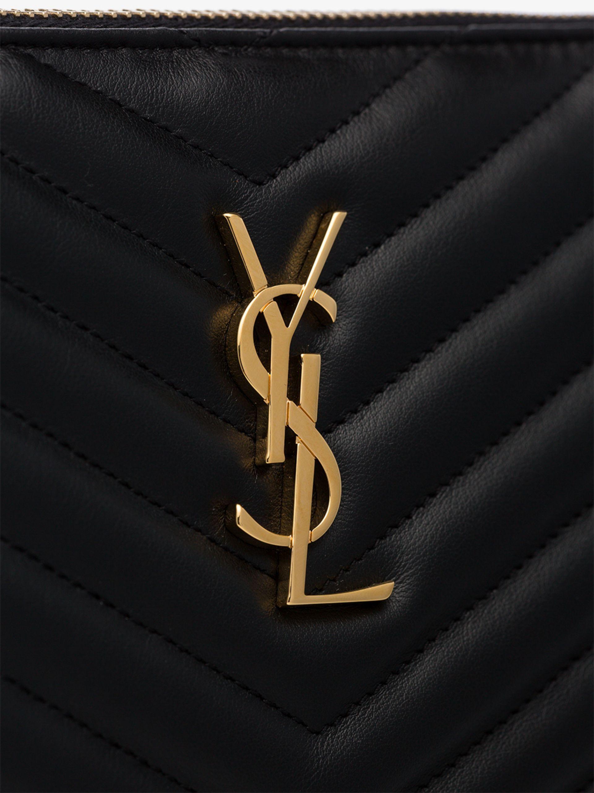 Ysl pouch mono new jolie hotsell