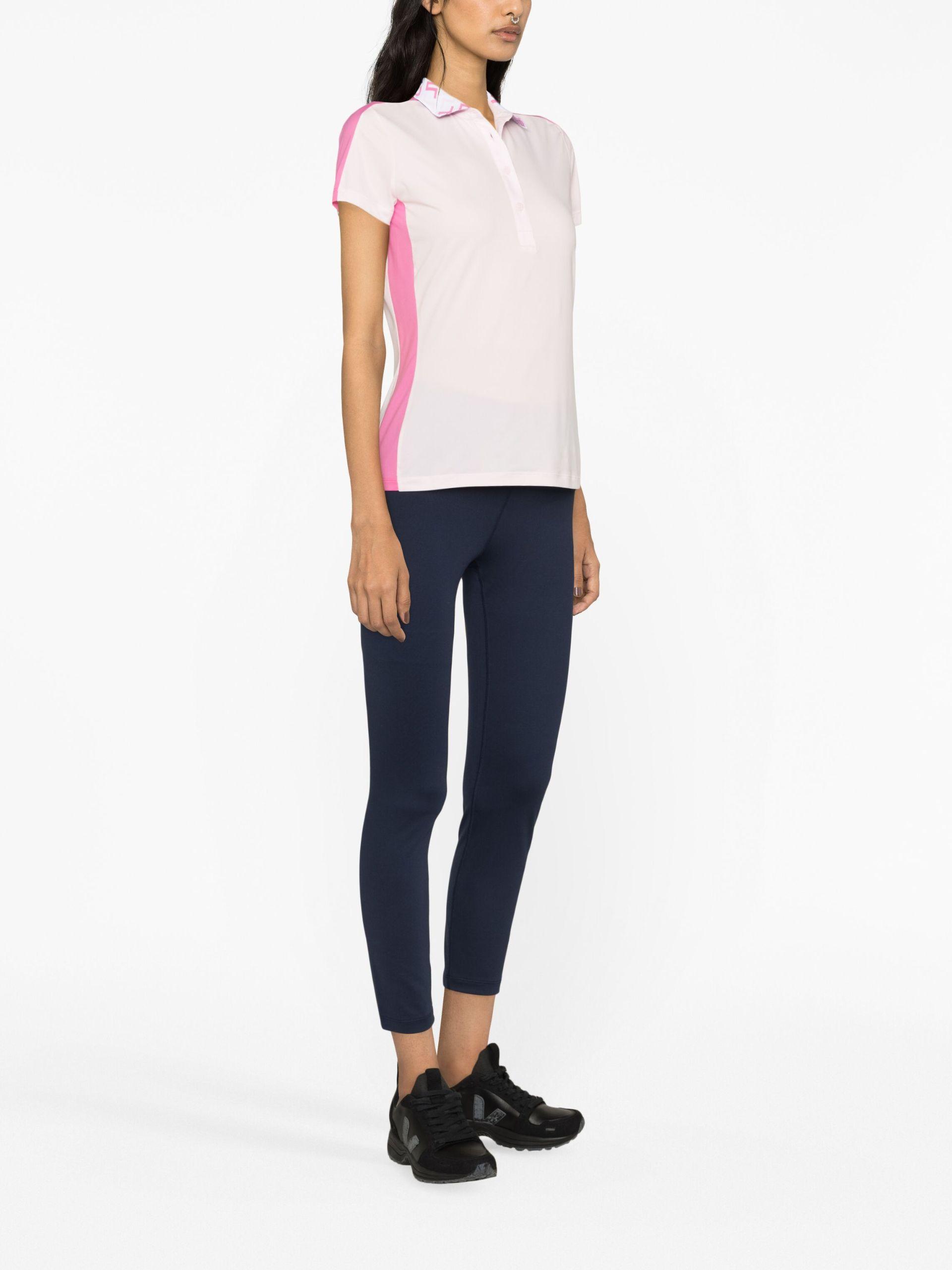 J.Lindeberg Tilda Polo Shirt - Women's - Polyester/elastane in Pink | Lyst