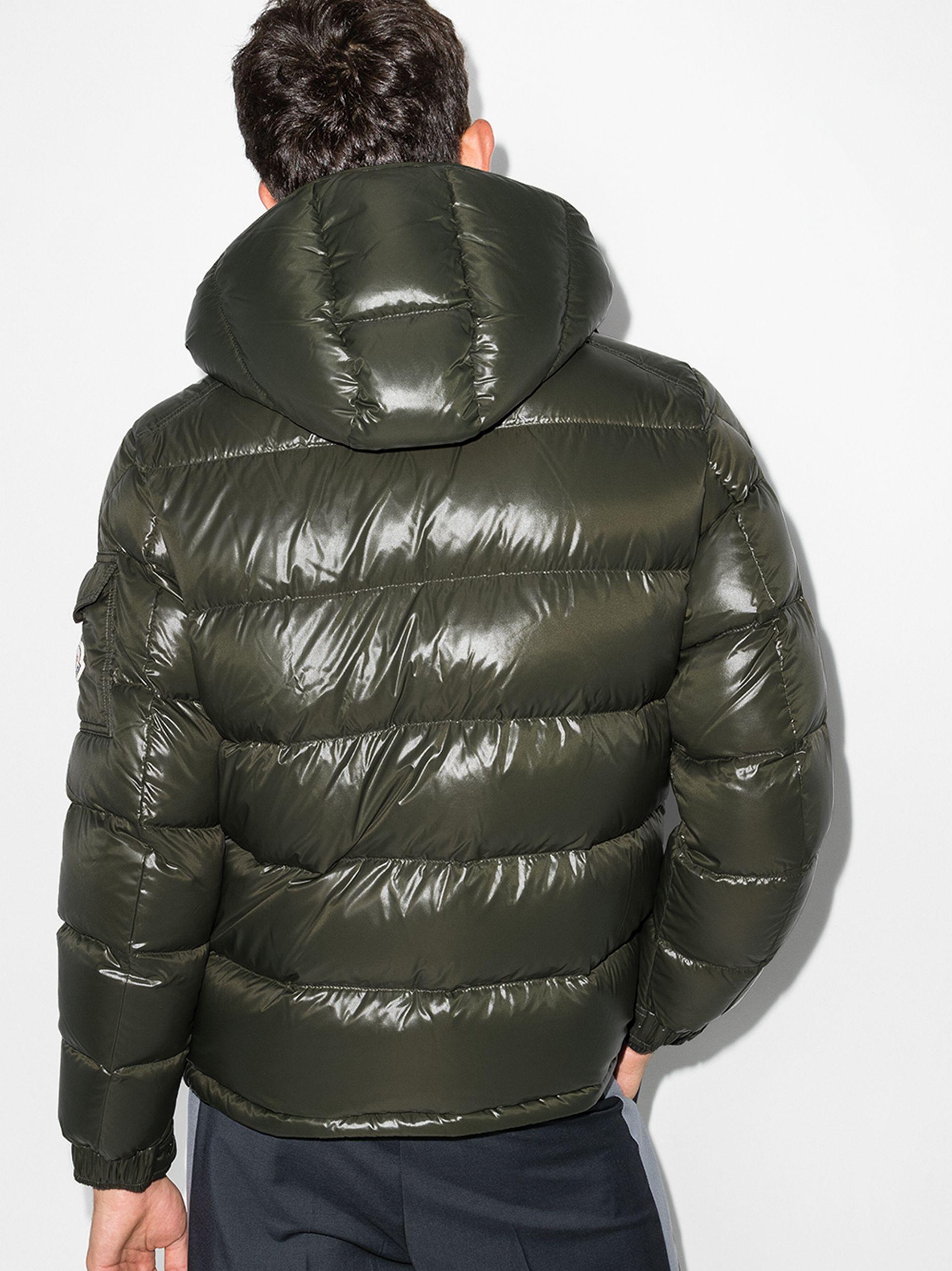 Moncler Synthetic Maya Down Jacket in Military Green (Green) for Men | Lyst