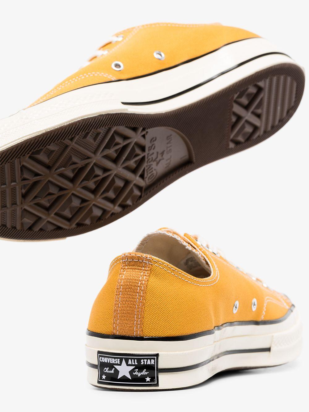 Converse 70's Chuck Low Canvas Sneakers in Yellow for Men - Save 73% - Lyst