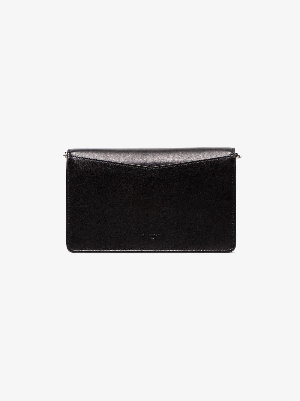 Logo Embossed Small Leather Bag 