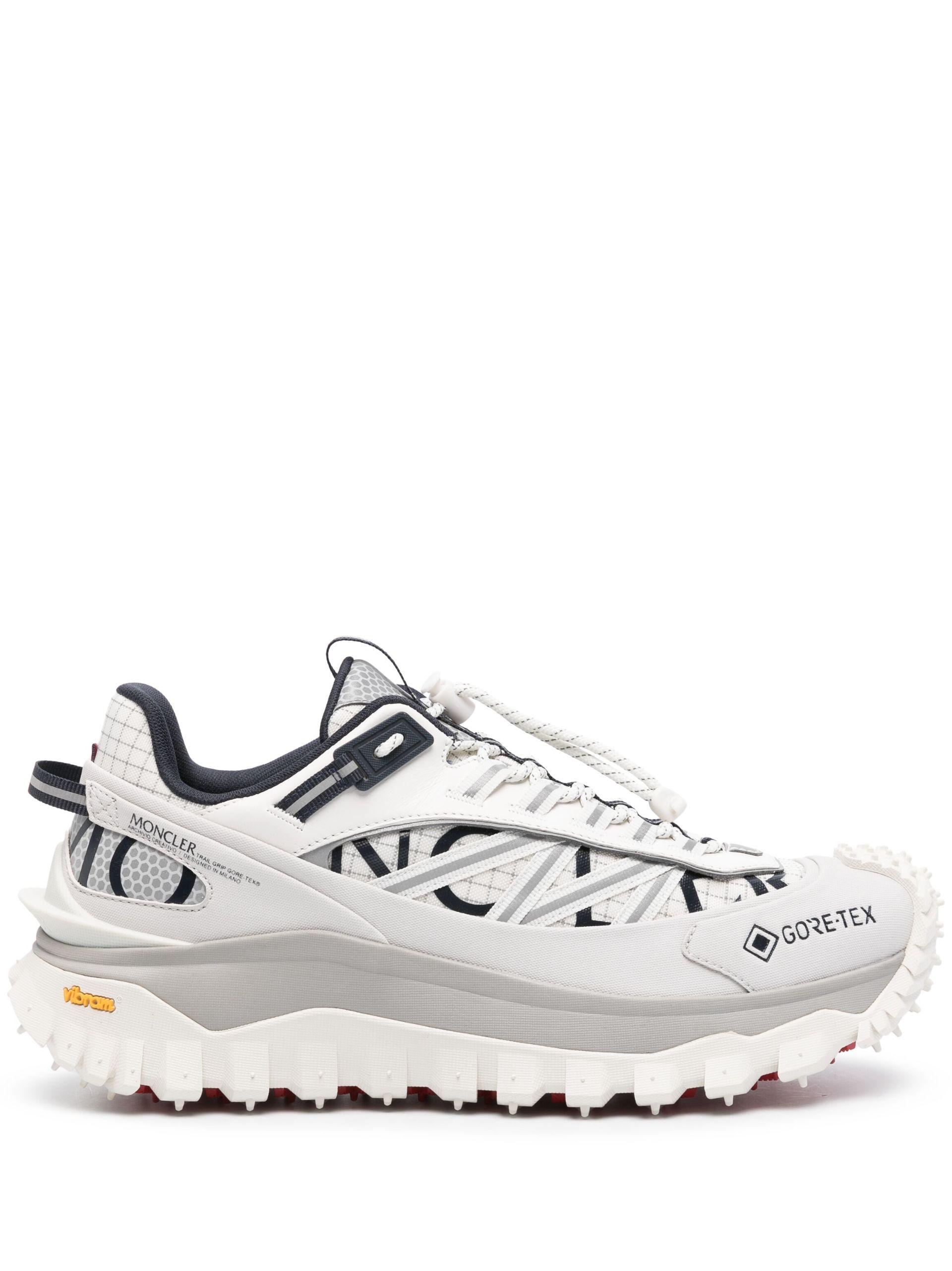 Moncler White Trailgrip Gtx Sneakers Men s Rubber fabric calf