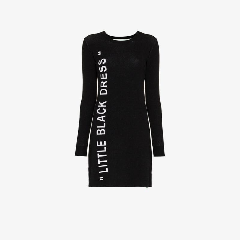 billede køn Lim Off-White c/o Virgil Abloh Little Black Dress | Lyst