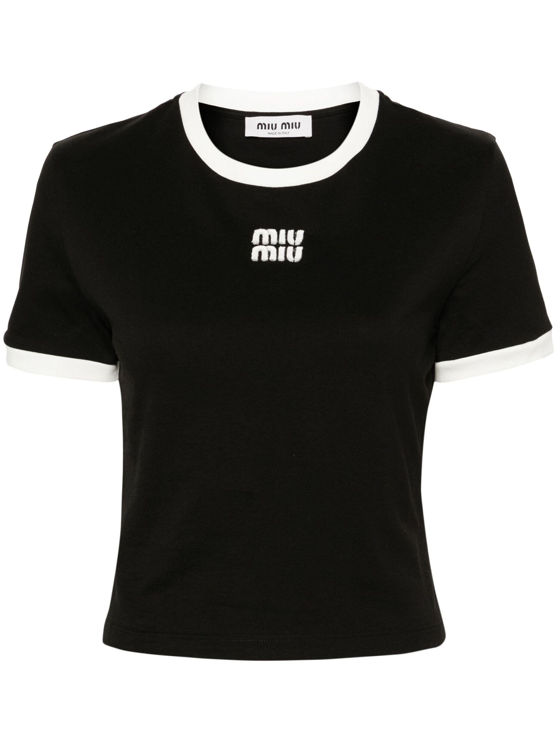 Miu Miu 08ss Graphic Logo T Shirt