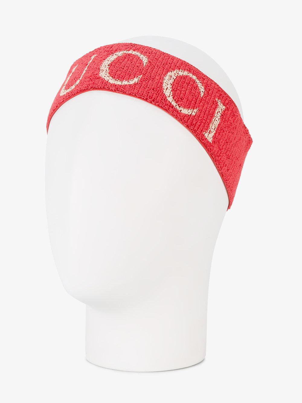 red gucci head band